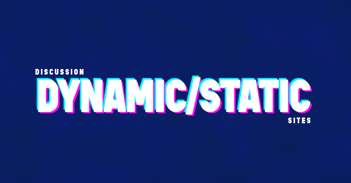dynamic-static-sites-edition