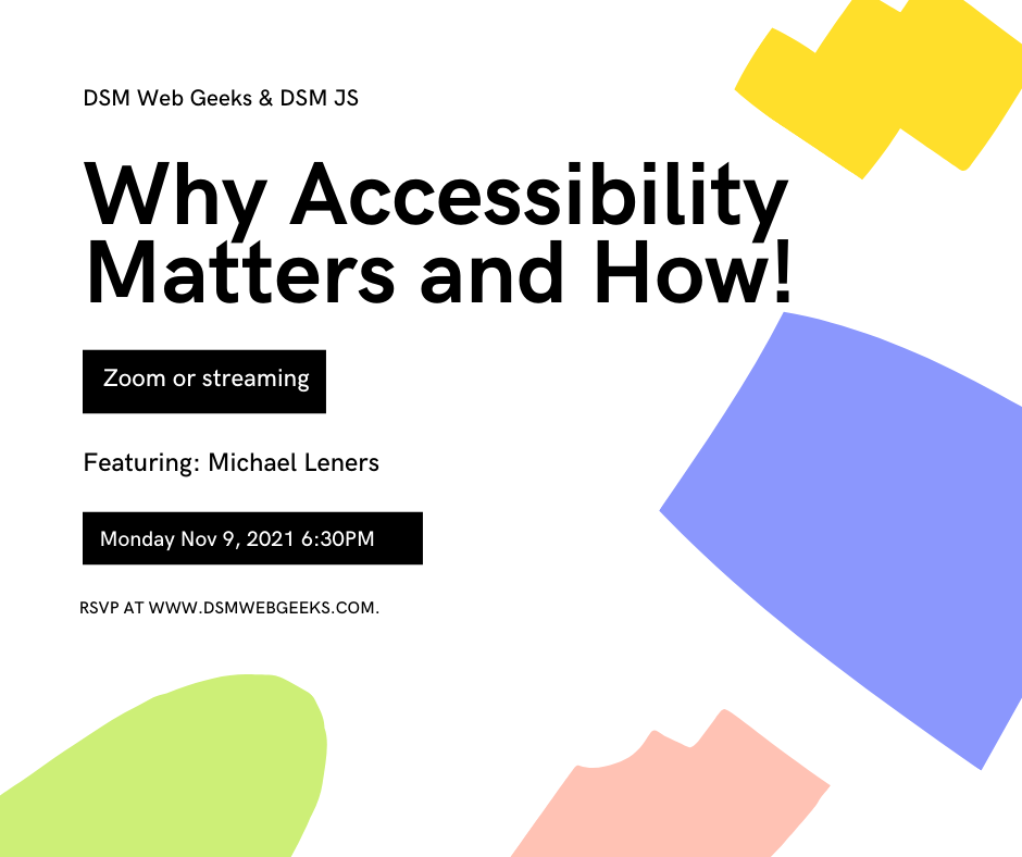 Why Accessibility Matters And How!